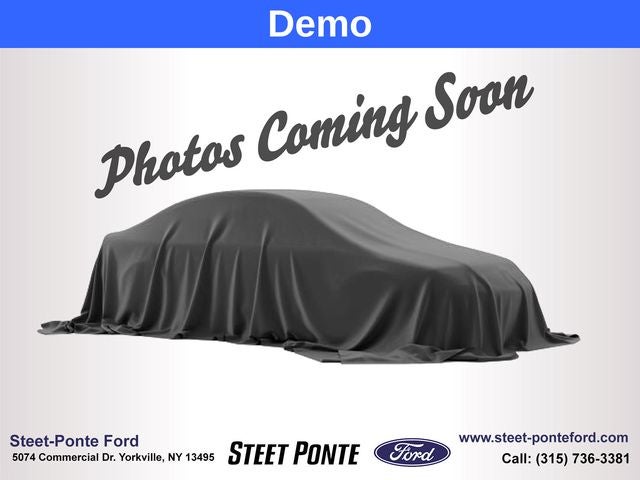 2025 Ford Escape ST-Line in Black Metallic — front three-quarter view